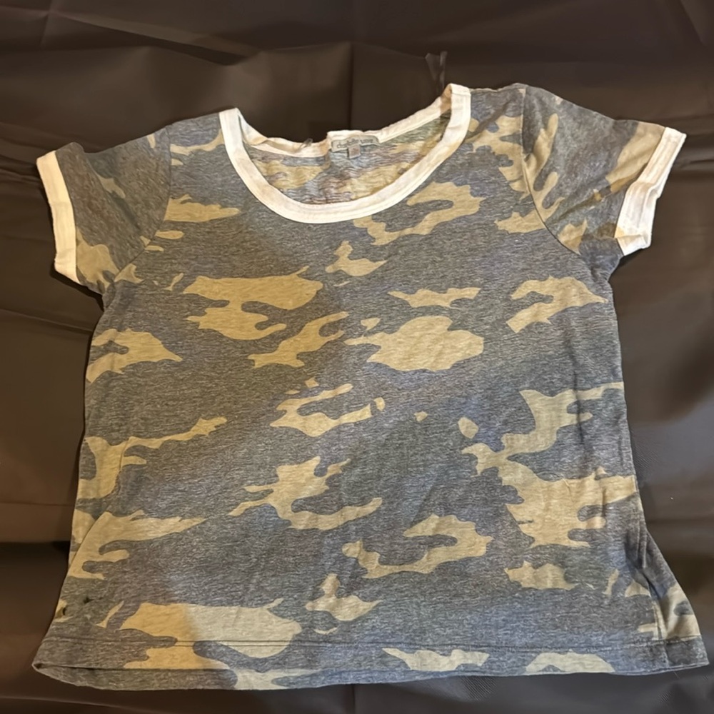 Camo T Shirt Charlotte Russe